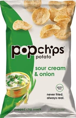 Sour Cream & Onion Potato Popped Chip Snack