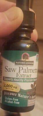 Saw Palmetto Extract Alcohol Free