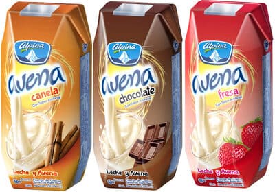 Alpina Avena Oatmeal Smoothie Strawberry