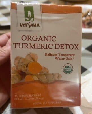 Organic turmeric detox