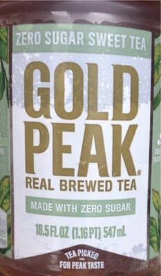 Gold Peak Diet Tea Bottle, 18.5 fl oz