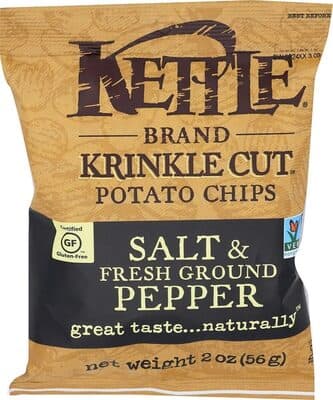 Salt & Fresh Ground Pepper Krinkle Cut Potato Chips