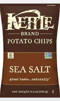 Kettle Brand Potato Chips Sea Salt