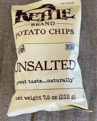 Unsalted Potato Chips