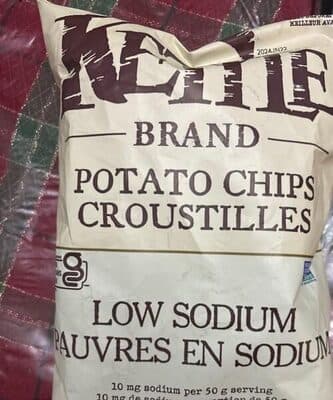 Potato Chips Low Sodium