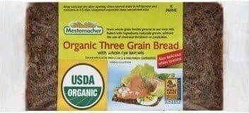 Mestemacher Organic Three Grain Bread
