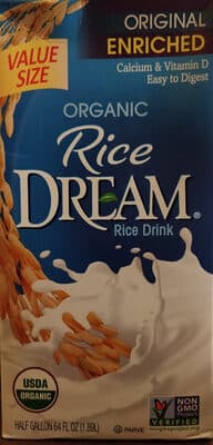 Organic Rice Drink, Original Enriched