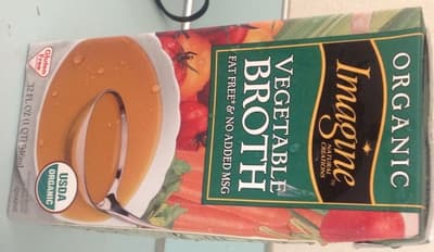 VEGETABLE ORGANIC BROTH, VEGETABLE