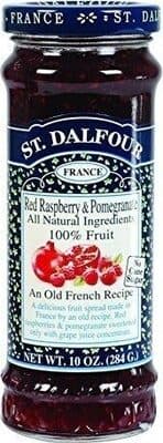 St. Dalfour 100% Fruit Spread Red Raspberry Pomegranate