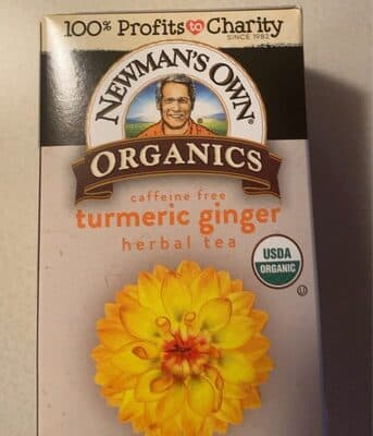Organic Turmeric Ginger tea