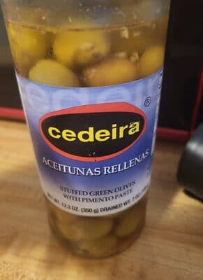 Cedeira Aceitunas Rellenas