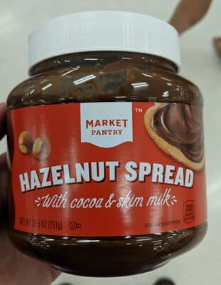 Hazelnut Spread With Cocoa & Skim Milk