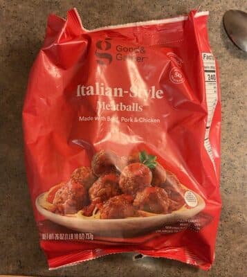 Italian-Style Meatballs Made With Beef, Pork & Chicken