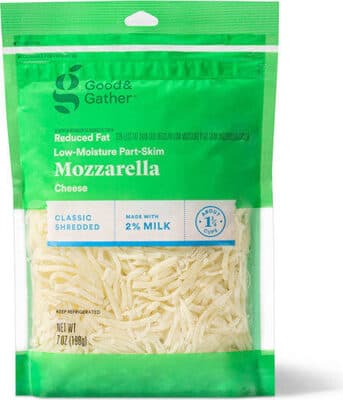 Mozzarella Reduced Fat Low-Moisture Part-Skim Classic Cheese