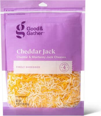 Cheddar Jack Cheddar & Monterey Jack Fine Cut Cheeses