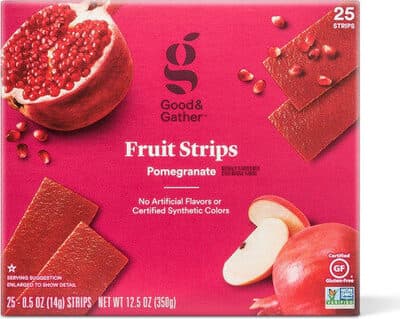 Pomegranate Fruit Strips