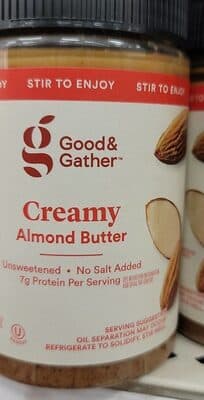 Creamy No Stir Almond Butter