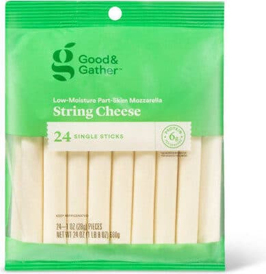 Mozzarella Low-Moisture Part-Skim String Cheese