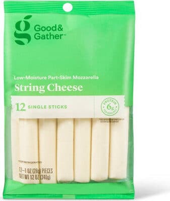 Mozzarella Low-Moisture Part-Skim String Cheese