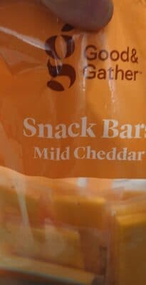 Mild Cheddar Cheese Snack Bars