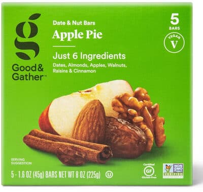 Apple Pie Date & Nut Bars