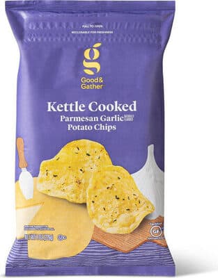Parmesan Garlic Kettle Cooked Potato Chips