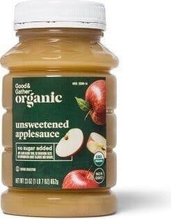 Unsweetened Applesauce