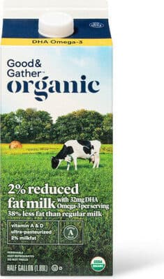 2% Reduced Fat Milk