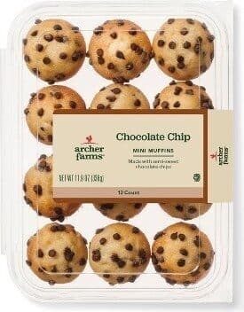 Chocolate Chip Mini Muffins
