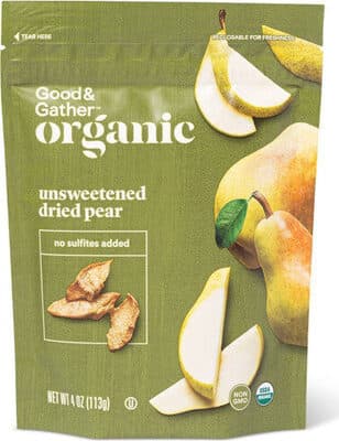 Unsweetened Dried Pear