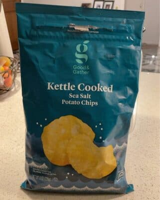 Sea Salt Kettle Cooked Potato Chips