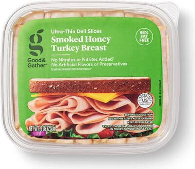 Smoked Honey Turkey Breast Ultra-Thin Deli Slices