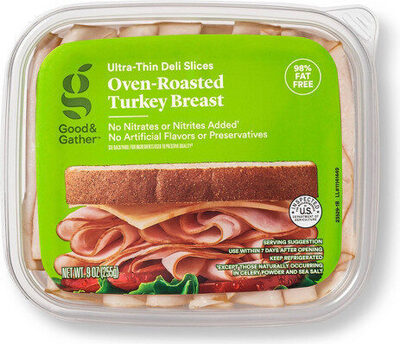 Oven-Roasted Turkey Breast Ultra-Thin Deli Slices