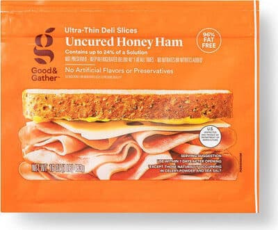 Uncured Honey Ham Ultra-Thin Deli Slices