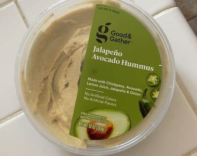 Jalapeno Avocado Hummus