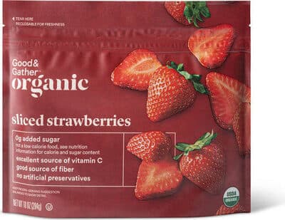 Sliced Strawberries