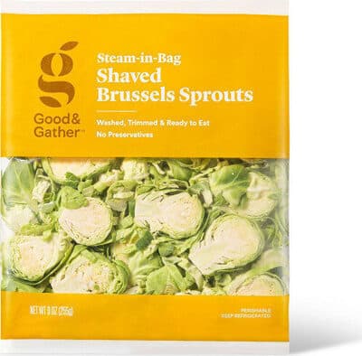 Steam-In-Bag Shaved Brussels Sprouts