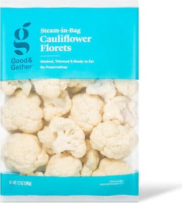 Steam-In-Bag Cauliflower Florets