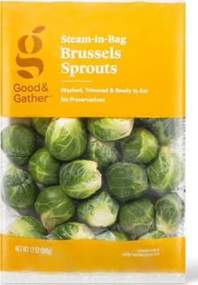 Brussels Sprouts Steam-In-Bag