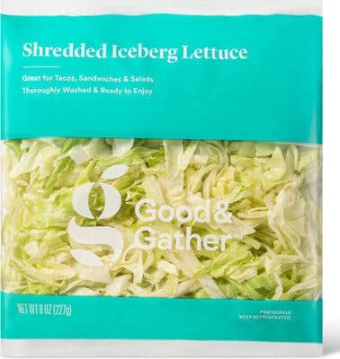 Shredded Iceberg Lettuce