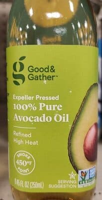 Expeller Pressed 100% Pure Avocado Oil