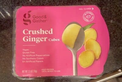 Crushed Ginger Cubes