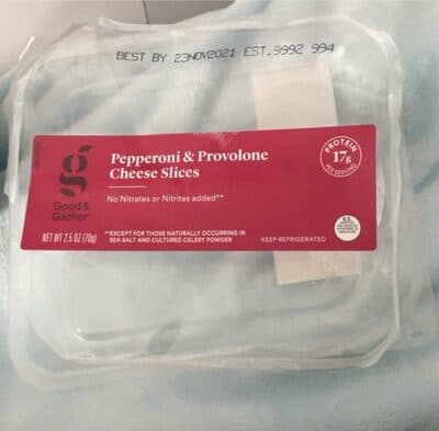 Pepperoni & Provolone Cheese Slices