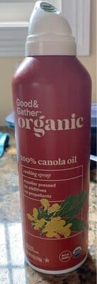 100% CANOLA OIL COOKING SPRAY
