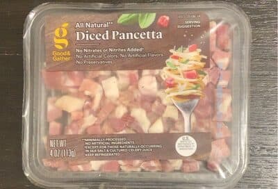Diced Pancetta