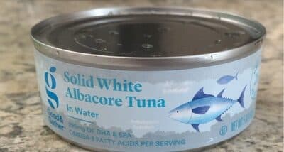 Solid White Albacore Tuna In Water