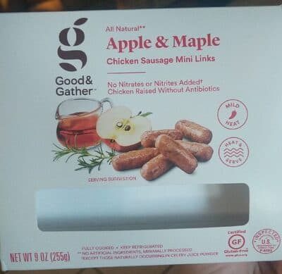 Apple & Maple Chicken Sausage Mini Links