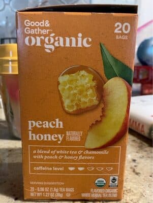 Organic Peach Honey Tea