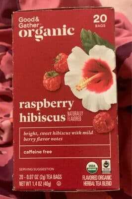 Organic Raspberry Hibiscus Tea