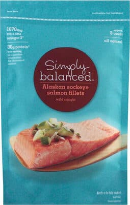 Wild Caught Alaskan Sockeye Salmon Fillets